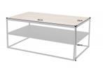 industrieele salontafel APPARTEMENT 95cm massief hout, Huis en Inrichting, Tafels | Salontafels, Ophalen of Verzenden, Nieuw