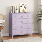 Ladekast Hämeenlinna commode met lades 92x80x40 cm lichtpaar, Verzenden, Nieuw