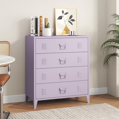 Ladekast Hämeenlinna commode met lades 92x80x40 cm lichtpaar, Huis en Inrichting, Kasten | Dressoirs, Verzenden