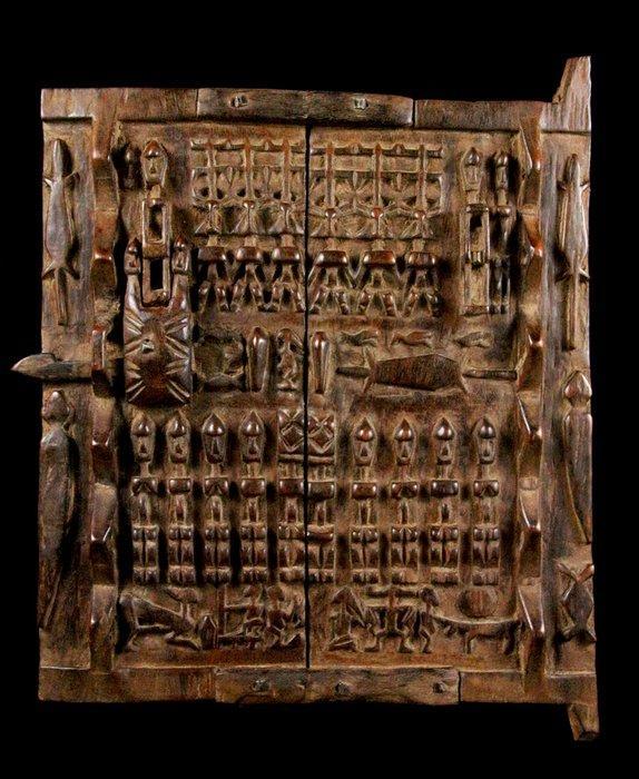 Kornspeicher deur - Dogon - Mali, Antiek en Kunst, Kunst | Niet-Westerse kunst
