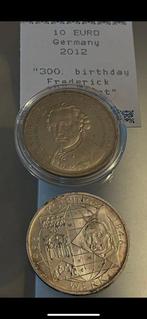 Duitsland. Lot of 2 coins, incl. silver 10 Deutsche Mark