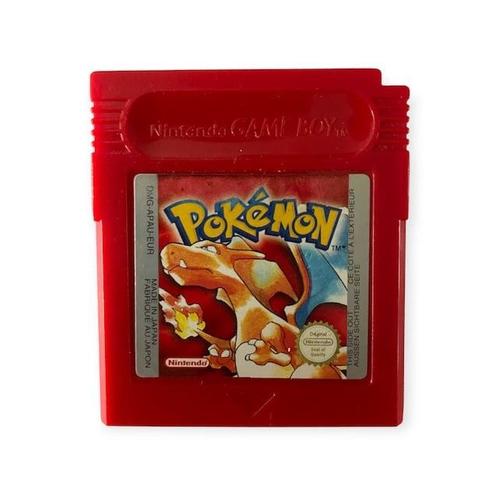 Pokemon Red - EUR (Losse Cassette) (GB CLASSIC), Spelcomputers en Games, Games | Nintendo Game Boy, Verzenden