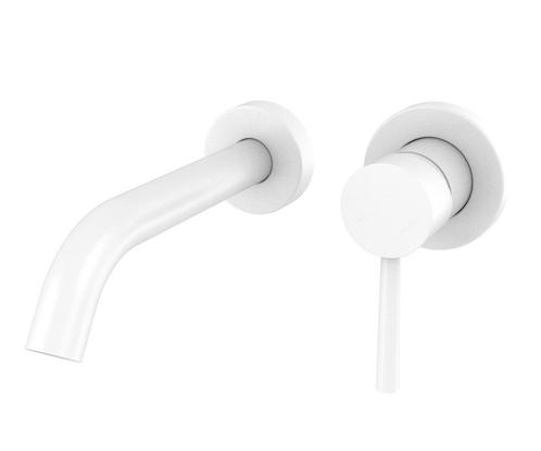 Inbouw Wandmengkraan Best Design White 20 cm Mat Wit, Doe-het-zelf en Verbouw, Sanitair, Kraan, Nieuw, Ophalen of Verzenden