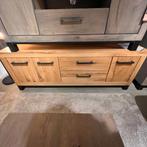 Tv-meubel Hevano Massief Eikenhout - Pronto Wonen, 150 tot 200 cm, Eikenhout, Nieuw, Ophalen of Verzenden