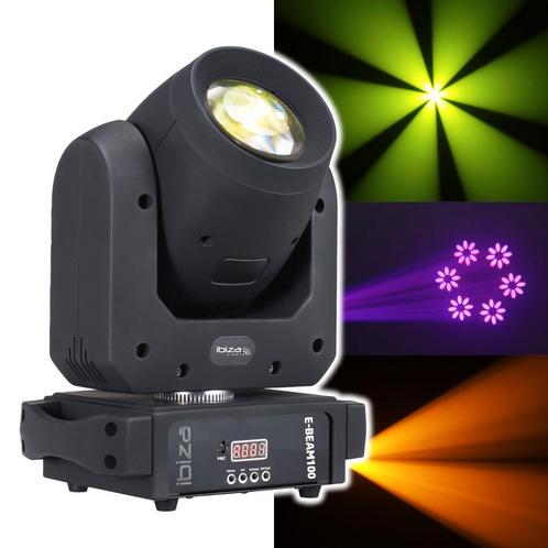 Ibiza E-BEAM100 LED Bestuurde LED Beam Moving Head, Muziek en Instrumenten, Licht en Laser, Overige typen, Nieuw, Verzenden