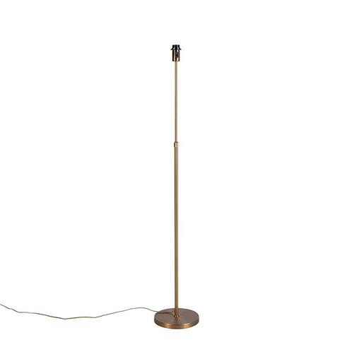 Vintage vloerlamp verstelbaar brons - Parte, Huis en Inrichting, Lampen | Vloerlampen, Nieuw, Overige materialen, 100 tot 150 cm