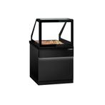 GGM Gastro | Warmhoudtoonbank TORONTO - 800mm - Zwarte |, Verzenden, Nieuw in verpakking, Hotelinrichting