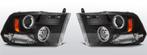 Carnamics Koplampen | Dodge Ram 09-18 4-d | Angel Eyes zwart, Auto-onderdelen, Verlichting, Verzenden, Nieuw