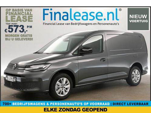 Volkswagen Caddy Maxi 2.0 TDI Style L2H1 123PK AUT €573pm, Auto's, Bestelauto's, Lease, Automaat, Diesel, Volkswagen, Zilver of Grijs
