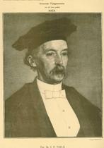 Portrait of Cornelis Petrus Tiele, Antiek en Kunst, Kunst | Etsen en Gravures