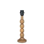 lampvoet bollen mango hout 30cm, Verzenden, Nieuw