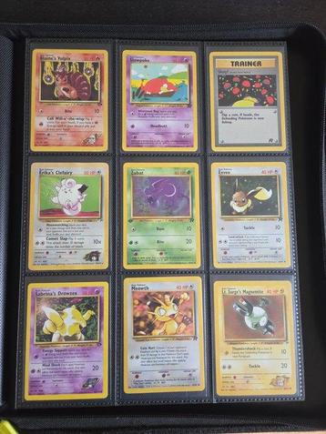 Pokémon - 244 Compleet album - WOTC - Base set, Base set 2, beschikbaar voor biedingen
