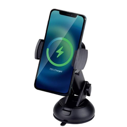 Benson Telefoonhouder auto met draadloze oplader - 360° r.., Telecommunicatie, Mobiele telefoons | Toebehoren en Onderdelen, Nieuw