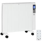 Elektrische Radiator – LCD-display – 2000W - zwart, Huis en Inrichting, Kachels, Ophalen of Verzenden, Nieuw