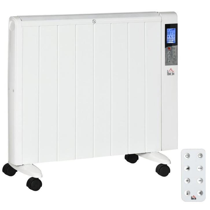 Elektrische Radiator – LCD-display – 2000W - zwart, Huis en Inrichting, Kachels, Nieuw, Ophalen of Verzenden
