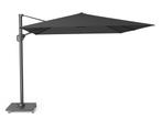 Challenger T1 premium zweefparasol 300x300 cm faded black, Tuin en Terras, Parasols, Ophalen of Verzenden, Nieuw