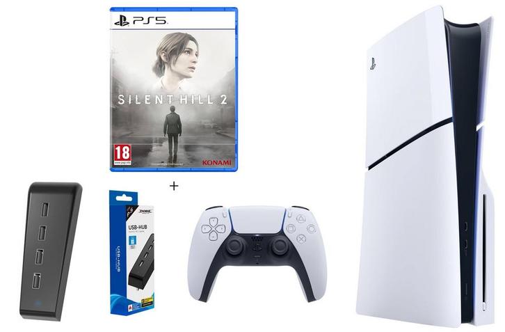 PlayStation 5 Slim Disc Console Custom Pack-Silent Hill 2, Spelcomputers en Games, Spelcomputers | Sony PlayStation 5, Nieuw, Ophalen of Verzenden