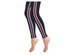 Dames legging - Katoen - Streep - Zwart, Verzenden, Nieuw