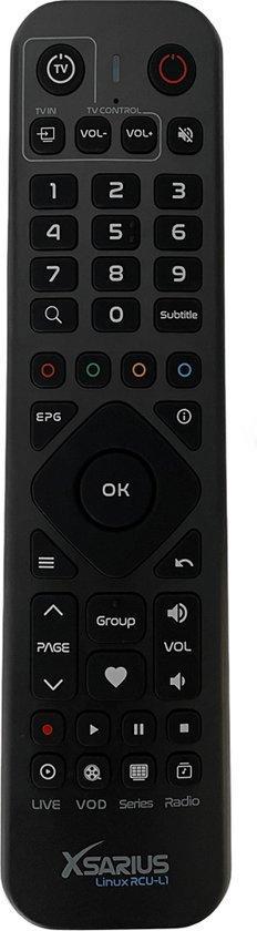 Afstandsbediening Xarius rcu-l1 Linux Sniper IR-L1, Audio, Tv en Foto, Afstandsbedieningen, Origineel, Nieuw, Ophalen of Verzenden