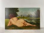 Europese school (XX) - Femme nue au bord de l’eau