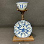 Kop en schotel - Porselein - Kangxi kop en schotel, Antiek en Kunst