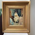 T. Leutrec (XX-XXI) - Dame bij kaptafel, Antiek en Kunst, Kunst | Schilderijen | Klassiek