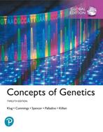 9781292265322 Concepts of Genetics, Global Edition, Boeken, Verzenden, Zo goed als nieuw, William Klug