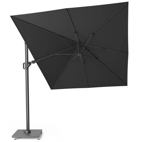 Challenger T2 premium zweefparasol 350x260 cm faded black, Tuin en Terras, Parasols, Nieuw, Ophalen of Verzenden