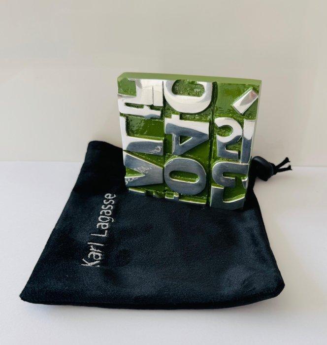 Karl Lagasse - GOD BLESS KAKI - Vendu sans prix de réserve., Antiek en Kunst, Kunst | Designobjecten