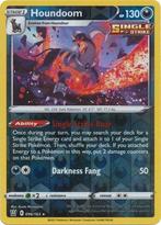 Houndoom 096/163 reverse holo Battle Styles, Hobby en Vrije tijd, Verzamelkaartspellen | Pokémon, Ophalen of Verzenden, Nieuw