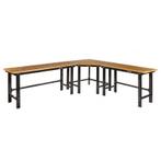 Werkbank hoekopstelling - Hoek werkbank 310 cm x 260 cm, Doe-het-zelf en Verbouw, Werkbanken, Ophalen of Verzenden, Nieuw