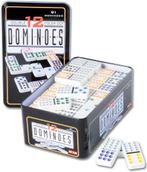 Engelhart Domino Dubbel 12 - in Blik - 91 Stenen (Nieuw), Verzenden, Nieuw