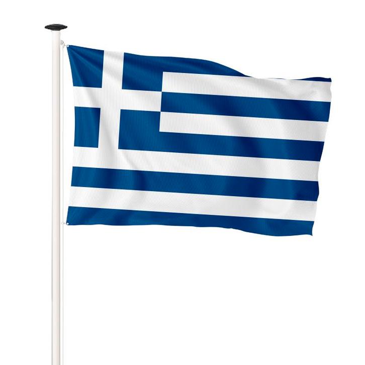 Vlag Griekenland 150x225cm (voor masten 6 en 7 meter), Diversen, Vlaggen en Wimpels, Nieuw