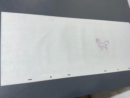 Walt Disney Zeldzame Tod Pan-animatietekening (78x31cm,, Boeken, Strips | Comics