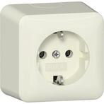 Gira wandcontactdoos + RA opbouw creme - 444012, Ophalen of Verzenden, Nieuw