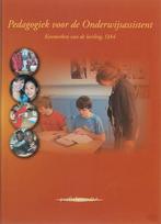 Pedagogiek voor de onderwijsassistent kenmerken van de, Verzenden, Gelezen