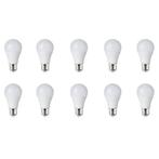 LED Lamp 10 Pack - E27 Fitting - 5W - Warm Wit 3000K, Led-lamp, Minder dan 30 watt, Nieuw, E27 (groot)