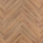 FLOER Walvisgraat Click PVC FLR-3912 Narwal Nootbruin PVC, Ophalen of Verzenden, Nieuw, Bruin, Overige typen