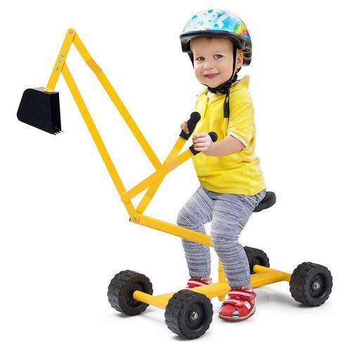 Trendmix Graafmachine Zandbak voor Kinderen Geel -, Kinderen en Baby's, Speelgoed | Buiten | Voertuigen en Loopfietsen, Ophalen of Verzenden