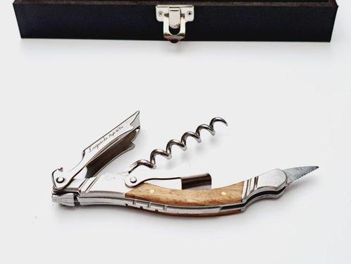 Laguiole - Corkscrew, 2 Bottle Stoppers, 1 Pouring Spout and, Antiek en Kunst, Antiek | Keukenbenodigdheden