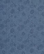 Denim Bloemen Blauw, Nieuw, Blauw