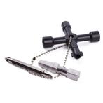 Hofftech Schakelkastsleutel - Zwart - Gelakt Metaal - Mul..., Ophalen of Verzenden, Nieuw