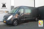 Renault Master 2.3 dCi 145PK L3H2 Dubbele Cabine EURO 6, Auto's, Bestelauto's, Renault, Zwart, Nieuw, Lease