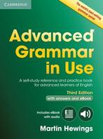 Adv Grammar in Use book with answers and eBook 9781107539303, Zo goed als nieuw, Verzenden