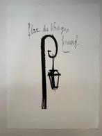 Bernard Buffet (1928-1999) - Place des Vosges - street lamp