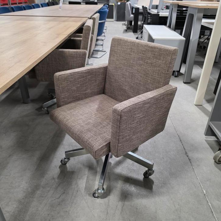 6X ZEER NETTE LENSVELT AVL FAUTEUIL MET NIEUWE STOFFERING, Huis en Inrichting, Fauteuils, Ophalen of Verzenden
