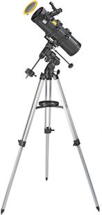 Bresser Spica I 130/650 Spiegeltelescoop EQ + Smartphone..., 80 tot 200 mm, Verzenden, Spiegeltelescoop (reflector), Nieuw