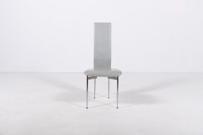 Fasem - Stoel - Leder, Staal, Antiek en Kunst, Antiek | Meubels | Stoelen en Banken