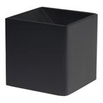 High Light LED Cube Wandlamp DIMBAAR 6W Zwart Stretto, Nieuw, Ophalen of Verzenden