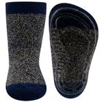 Antislipsokken Donkerblauw met Glittergaren - 27/28 NIEUW, Meisje, Nieuw, Ophalen of Verzenden, Ewers